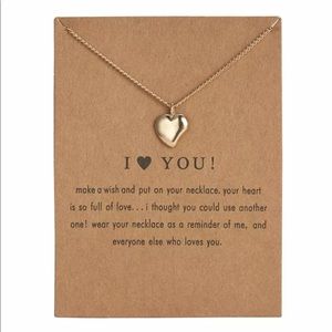 I 🖤 you necklace | One Size